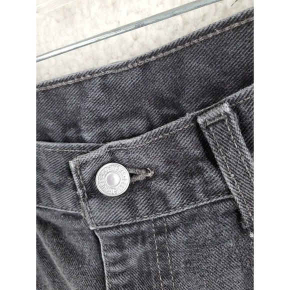 Vtg Y2K Levis 550 Black Jeans Mens 36x32 Relaxed Loose Hi Rise Canada (33x30.5) - Picture 15 of 16